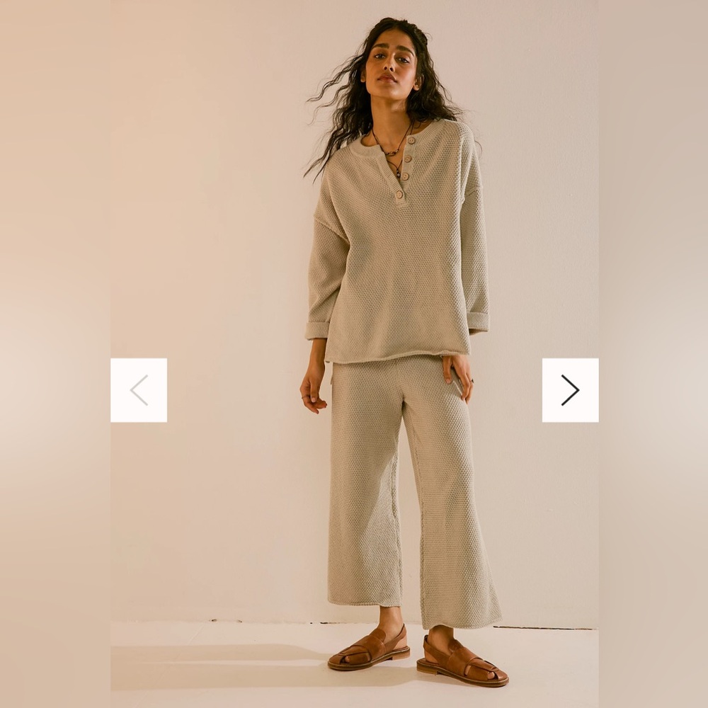 Free People Hailee Sweater Set‎ - ALFALFA - XS